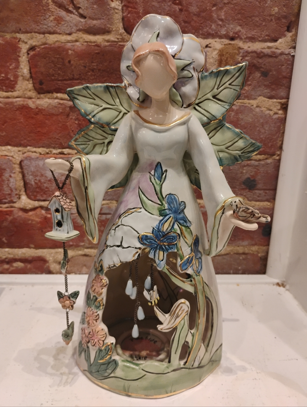 Blue Sky Claywork Summer Angel Vintage 2004 Heather Goldminc